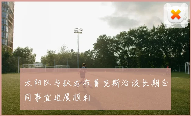 太阳队与狄龙布鲁克斯洽谈长期合同事宜进展顺利